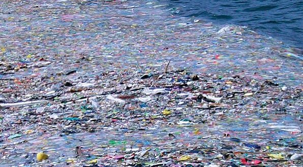 There is a garbage swirl in the ocean the size of Texas.