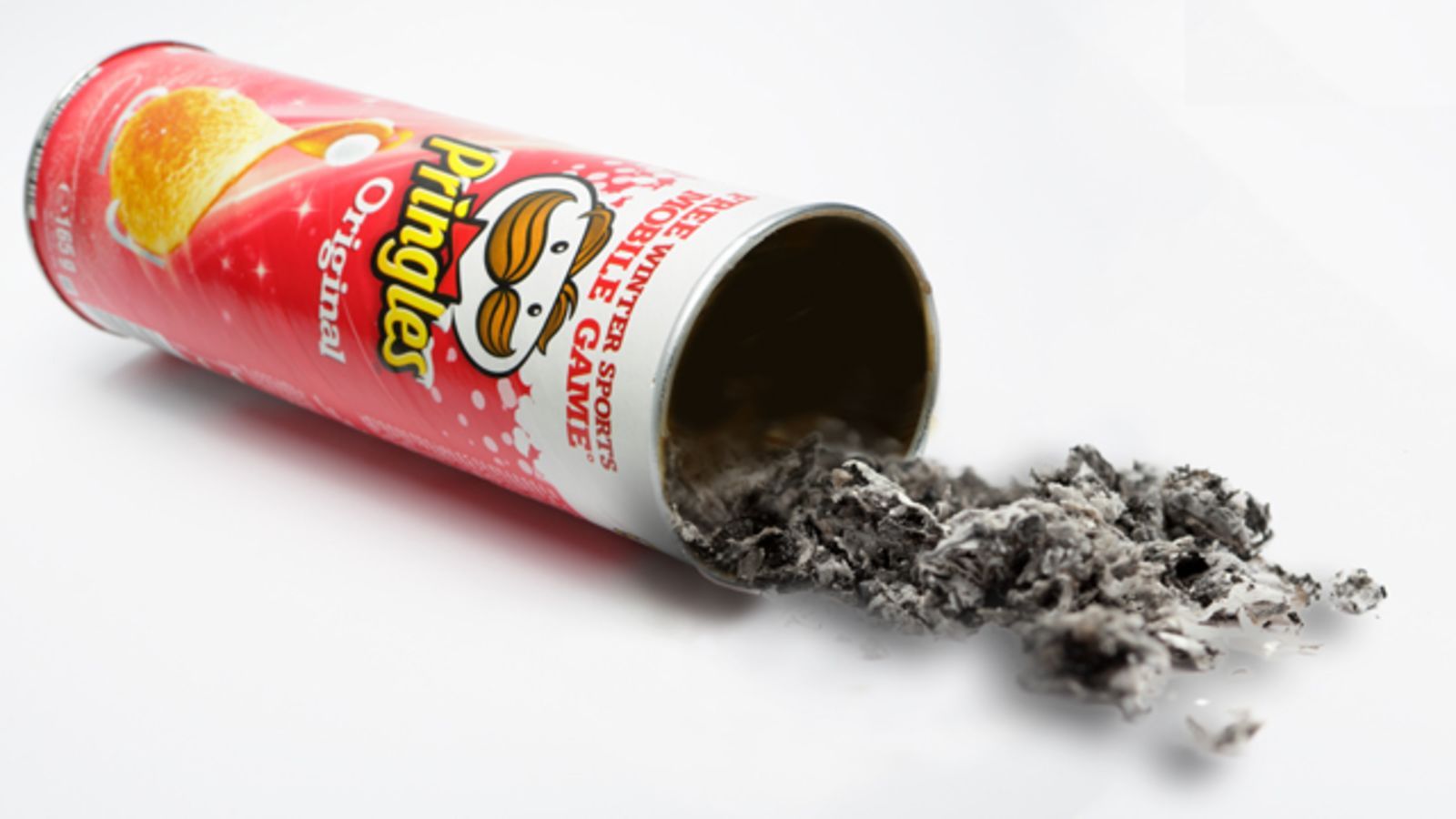 Fredric Baur invented the Pringles can. When he passed away in 2008, his ashes were buried in one.