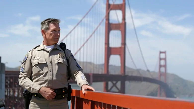 A San Francisco Highway Patrol Officer, called Kevin Briggs, has talked around 200 people out of suicide on the Golden Gate Bridge since 1994.