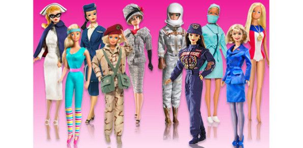 According to a study, girls who play with Barbie dolls tend to see fewer career options available to them as compared with the options available to boys.
