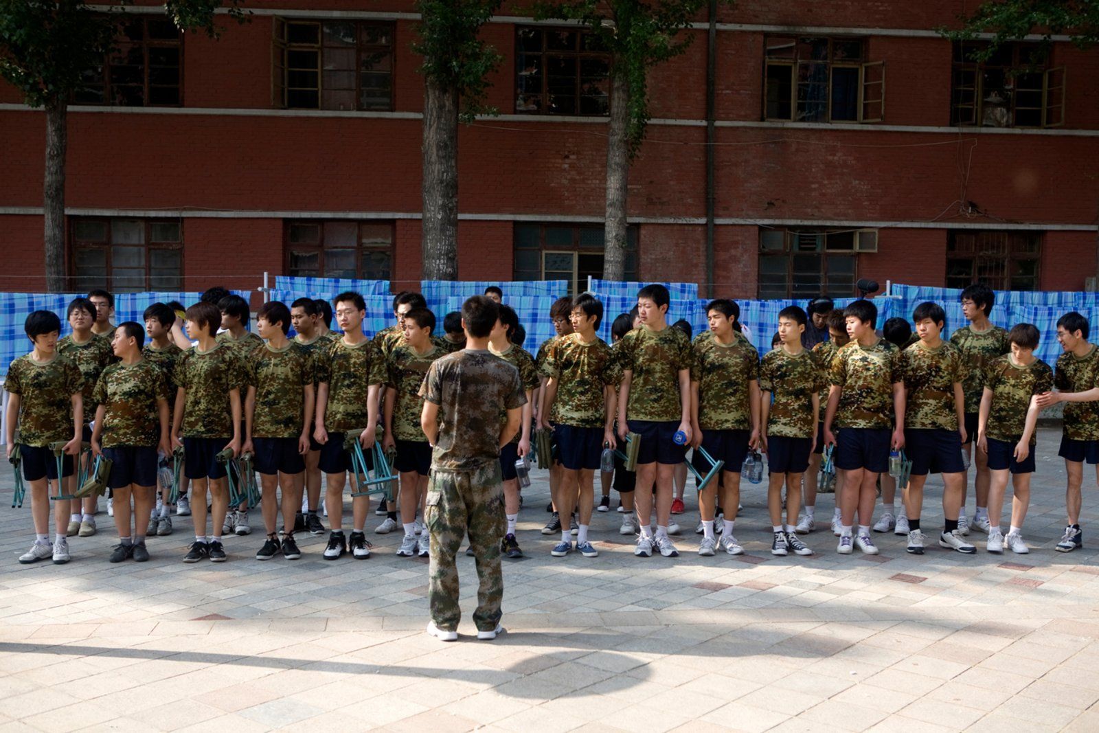 China has secret military-style boot camps for Internet addicts.