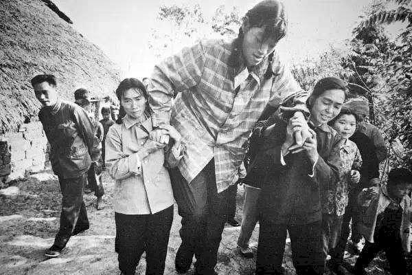 The tallest woman that ever lived was Zeng Jinlian from China, who was 8 feet 2 inches tall. She died at the age of 17.