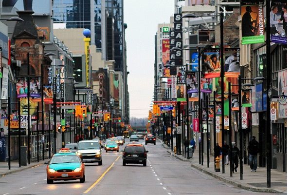 The longest street in the world is Yonge street in Toronto Canada measuring 1,896 km (1,178 miles).
