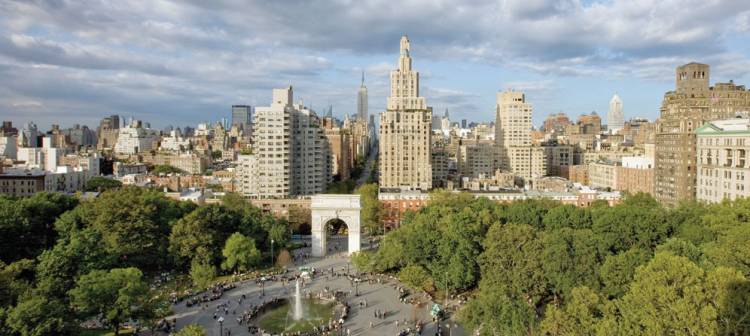 Washington Square in New York used to be a cemetery with over 20,000 people buried there.